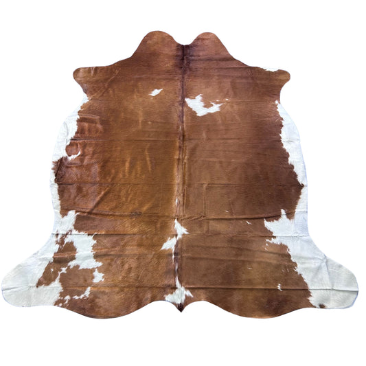 Hereford Cowhide Rug Size: 7x7 feet Colombia # 13