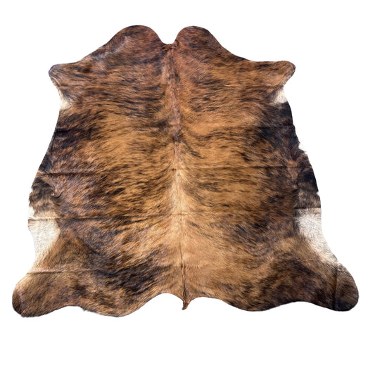 Medium Brindle Cowhide Rug (36.25 sq ft) Size: 7x6 feet Colombia-45