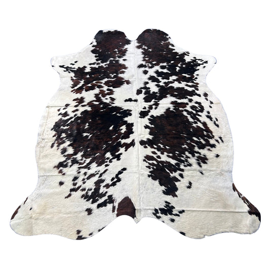 Tricolor Cowhide Rug (40.75 sq ft) Size: 7.2x6.5 feet Colombia-143