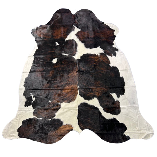 Tricolor Speckled Cowhide Rug (44 sq ft) Size: 8x6.5 feet Colombia-234