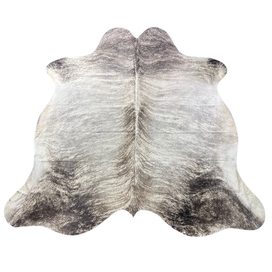Light Brindle Cowhide Rug (44 sq ft) Size: 7.2x7 feet Colombia-63