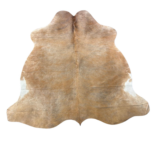Beige Brindle Cowhide Rug (29.75 sq ft) Size: 6x6 feet Colombia-233