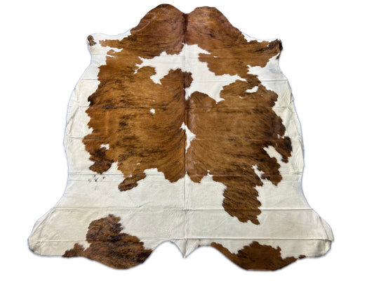 Tricolor Cowhide Rug D-156