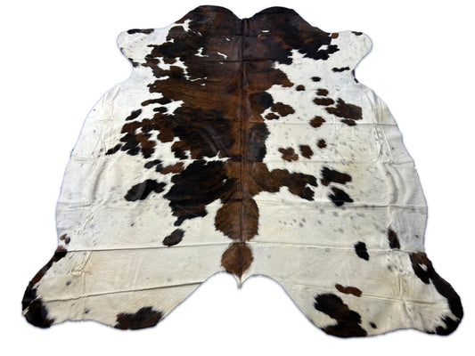 Tricolor Speckled Cowhide Rug D-313