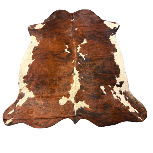 Tricolor Cowhide Rug D-565