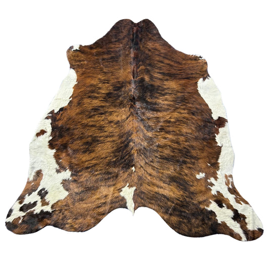 Tricolor Cowhide Rug D-724