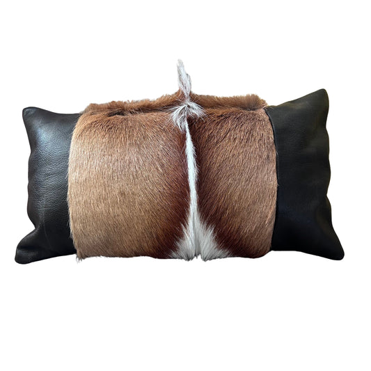 Taie d'oreiller Springbok Taille : 16x9" Taie d'oreiller en peau de cerf - Housse de coussin Springbok