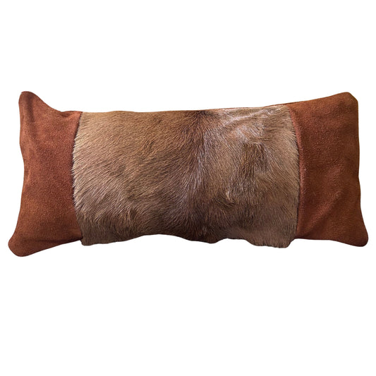21X10” Impala Skin Pillow Case (suede side and backing)