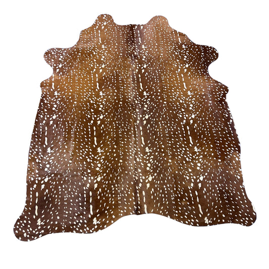 Axis Deer Print (Medium background) Size: 7x5.7 feet Y-169