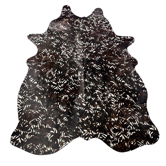 Baby Zebra Printed Cowhide Rug Size: 7x5.5 feet Z-107