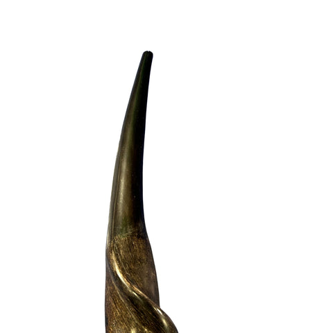 Eland Yemenite Shofar - Genuine Antelope Horn - Around 21" long - Judaica Trumpet Kosher-made Eland antelope horn shofar Eland Horn Trumpet