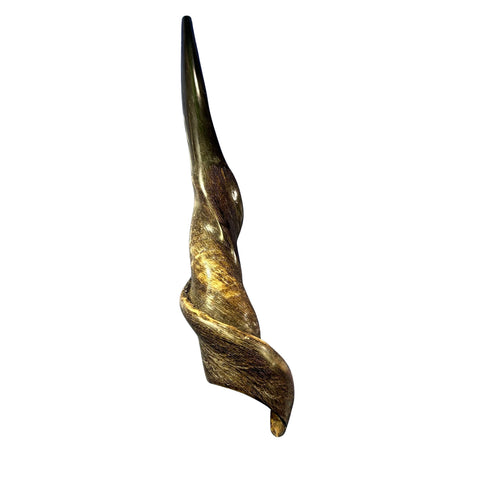 Eland Yemenite Shofar - Genuine Antelope Horn - Around 21" long - Judaica Trumpet Kosher-made Eland antelope horn shofar Eland Horn Trumpet