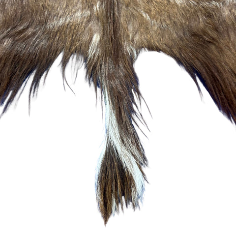 Male Nyala Skin - D-986 - Deer Leather Rug - Deer skin for wallets, hand bags, deer floor rug - Male Nyala Hide - Nyala Antelope Skin