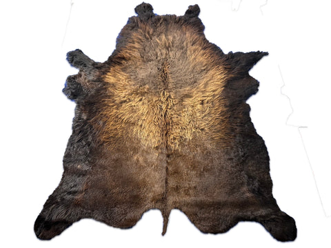 BISON SKIN HUGE AND GORGEOUS! Size: 9x7 feet #3