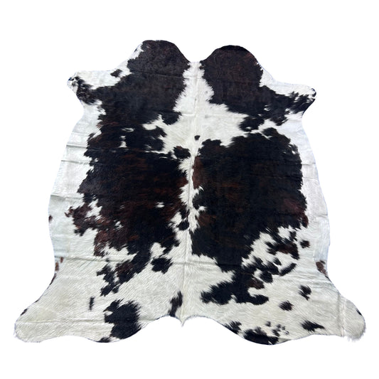 Tricolor Cowhide Rug (35 sq ft) Size: 7x6 feet Colombia-116
