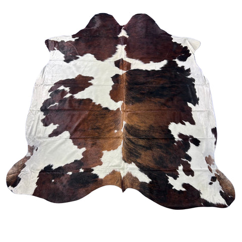 Tricolor Speckled Cowhide Rug (47 sq ft) Size: 8x7 feet Colombia-240