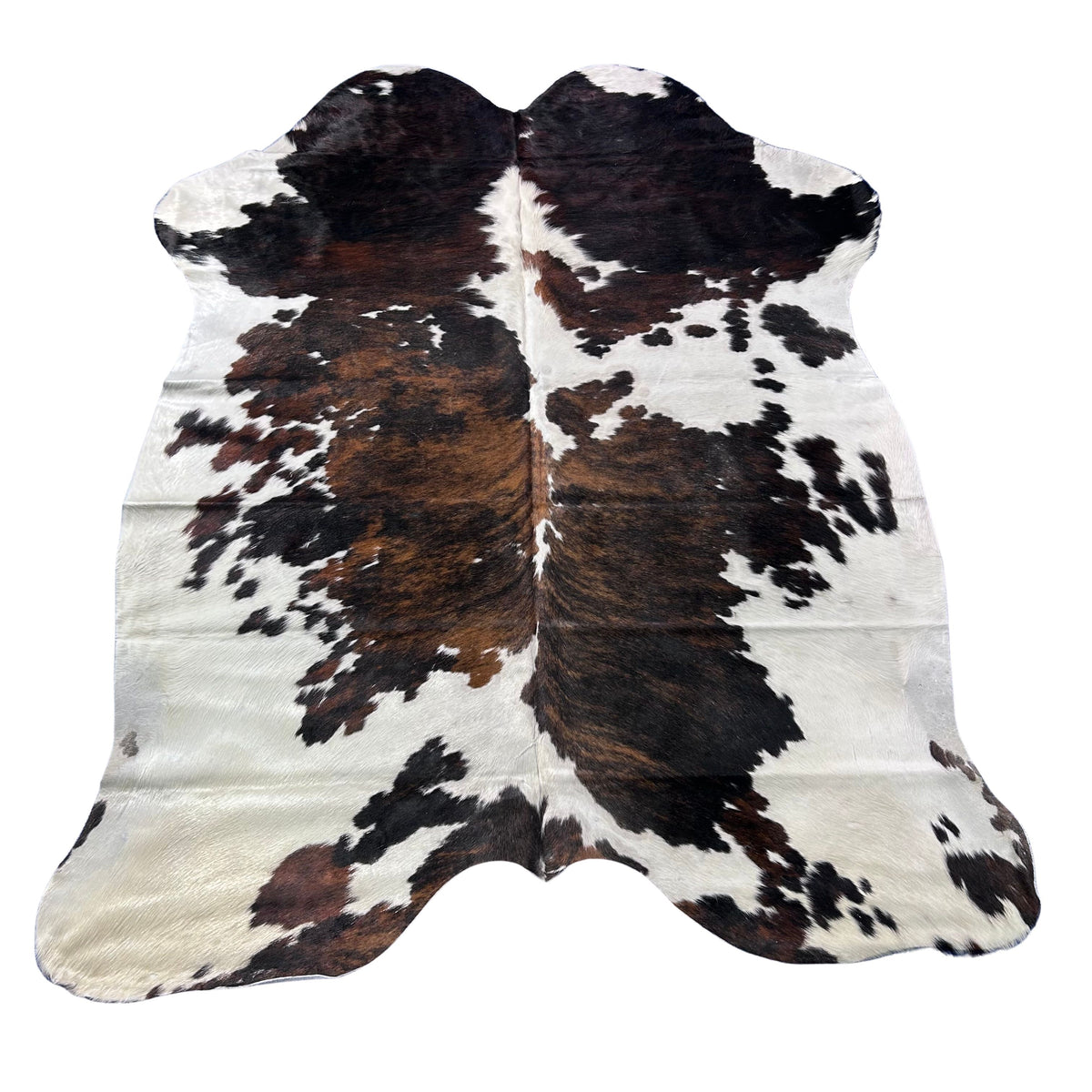 Tricolor Cowhide Rug (40 sq ft) Size: 7.2x6 feet Colombia-4