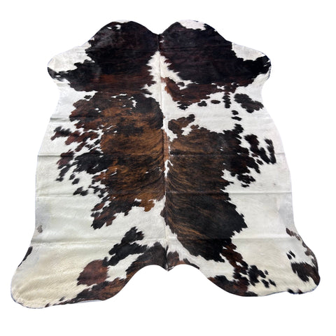 Tricolor Cowhide Rug (40 sq ft) Size: 7.2x6 feet Colombia-4
