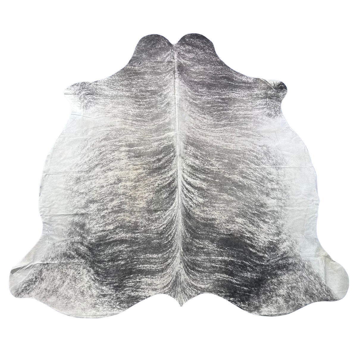 Grey Brindle Cowhide Rug (41 sq ft) Size: 7.2x7 feet Colombia-75