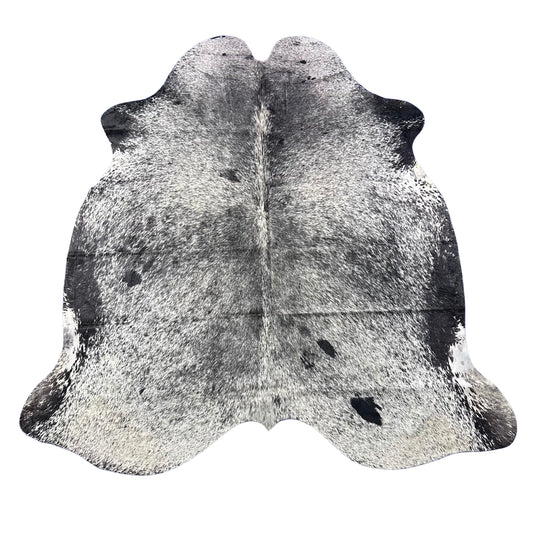 Salt & Pepper Black and White  Cowhide Rug (32.50 sq ft) Size: 7x6 feet Colombia-1