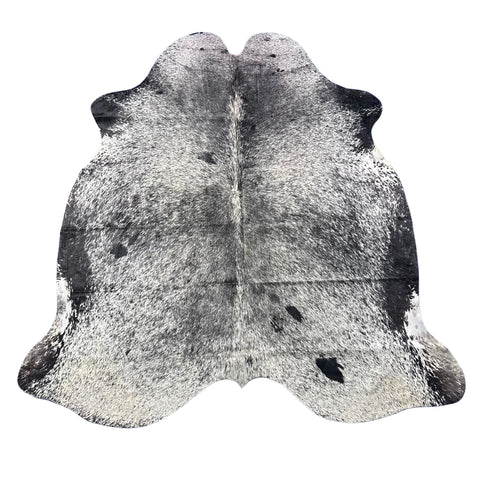 Salt & Pepper Black and White  Cowhide Rug (32.50 sq ft) Size: 7x6 feet Colombia-1