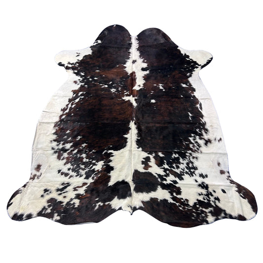 Tricolor Cowhide Rug (40 sq ft) Size: 7x7 feet Colombia-206