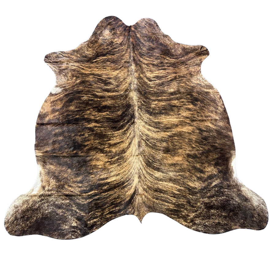 Brindle Cowhide Rug (35 sq ft) Size: 6x6.2 feet Colombia-24