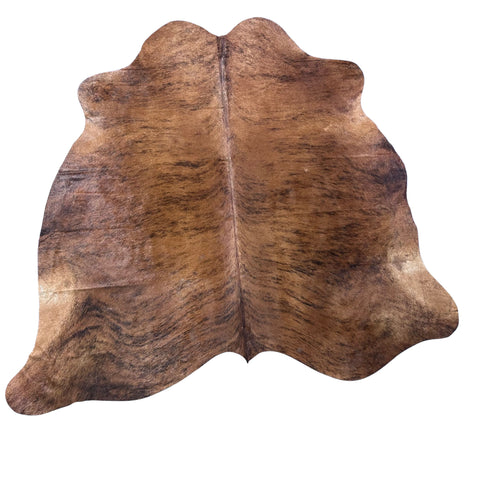Brindle Cowhide Rug (39.25 sq ft) Size: 6.5x6.5 feet Colombia-27