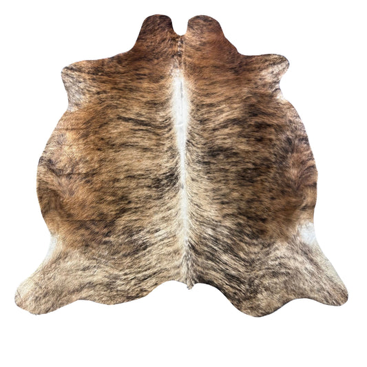 Brindle Cowhide Rug (32.75 sq ft) Size: 6.7x6 feet Colombia-28A