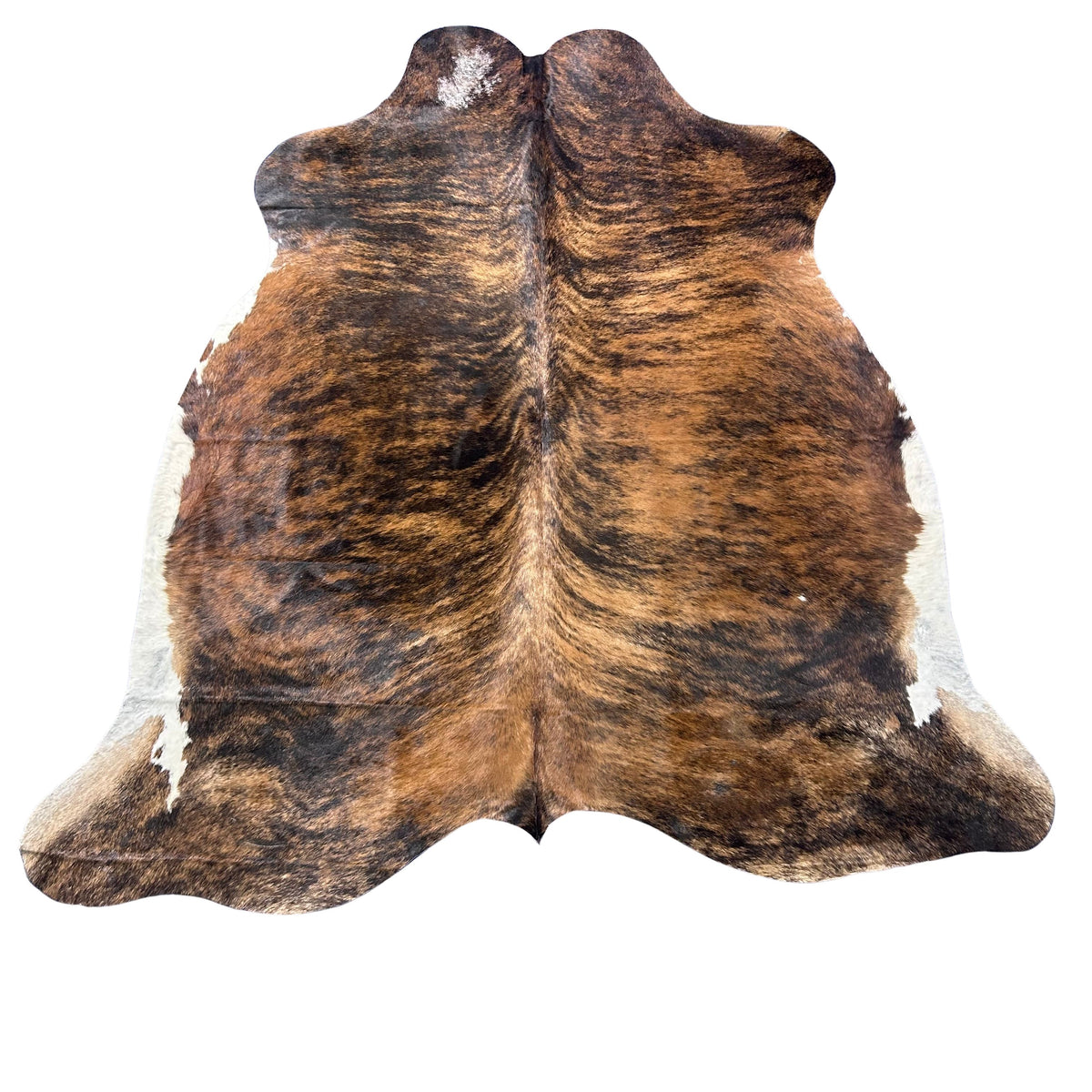 Brindle Cowhide Rug (41.35 sq ft) Size: 7.5x7 feet Colombia-33A