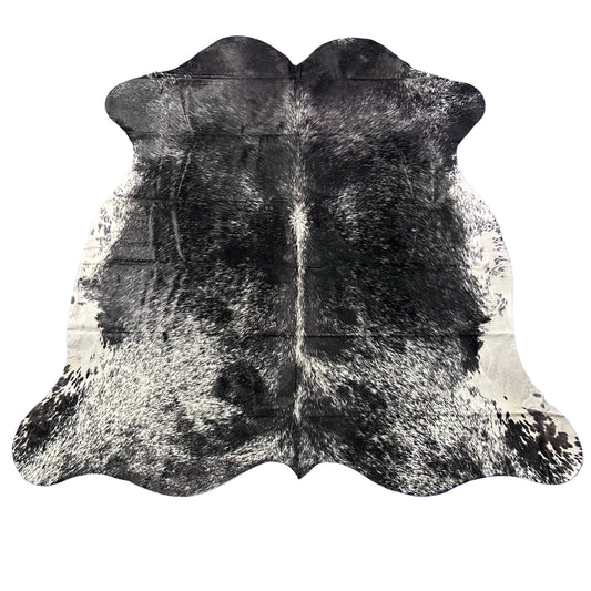 Salt & Pepper Black and White Cowhide Rug (39.75sq ft) Size: 7x7 feet Colombia-6