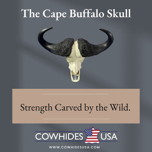 Buffalo Skull Real Cape Buffalo Skull Size: 29.5x25X11 in
