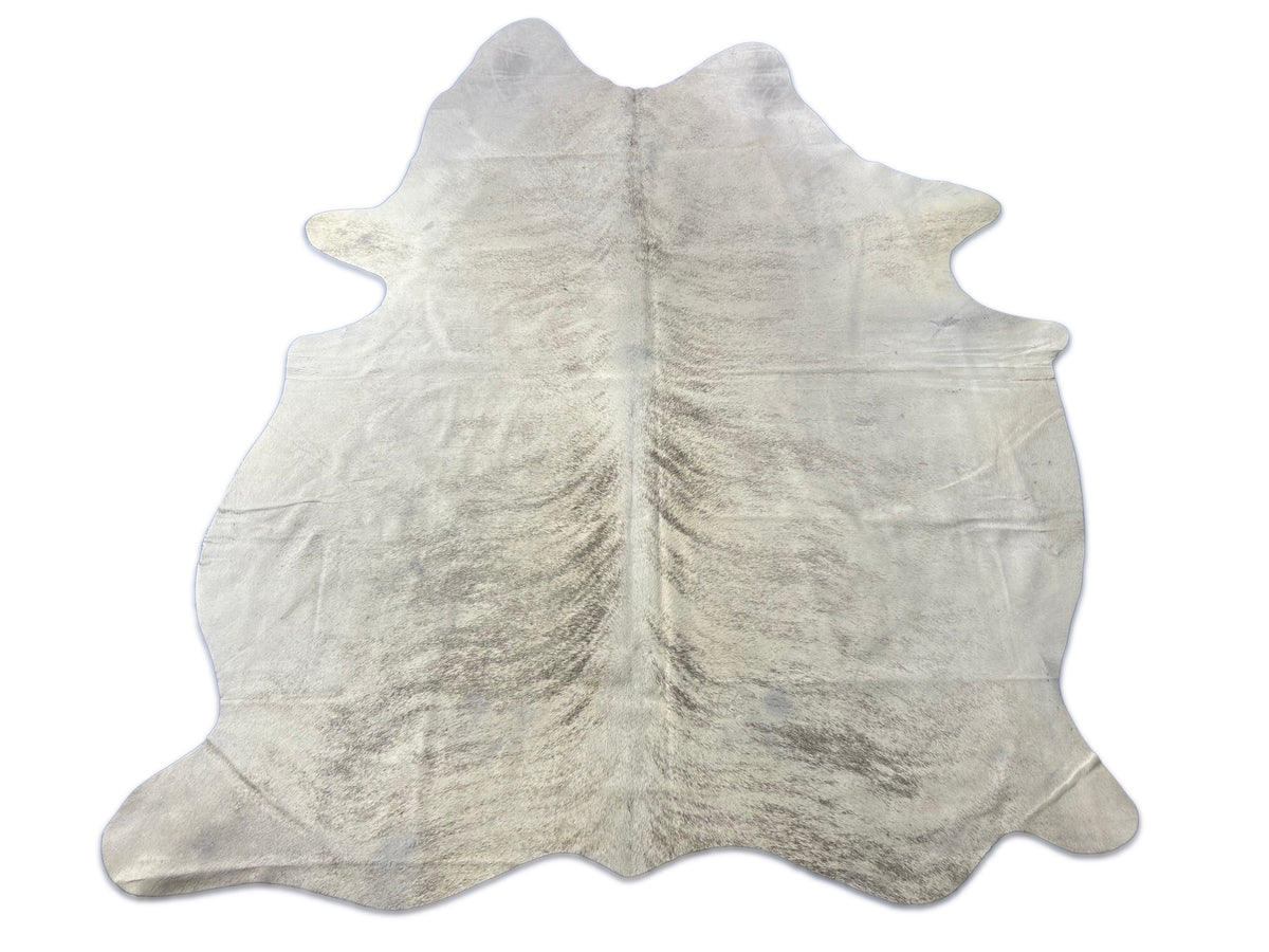 Light Brindle Cowhide Rug Size: 7x6 feet D-274