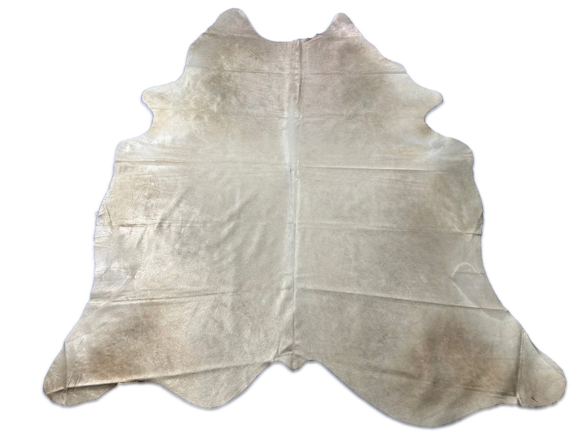 Palomino Cowhide Rug (gorgeous hair but a few small patches) Size: 8x7 feet D-294