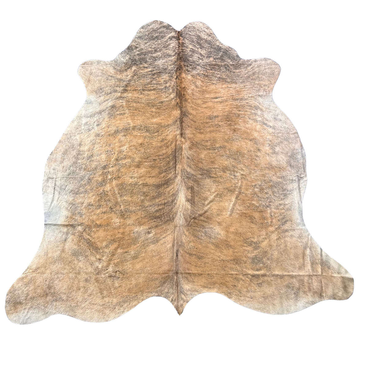 Light Brindle Cowhide Rug Size: 7.2x7.2 feet D-536