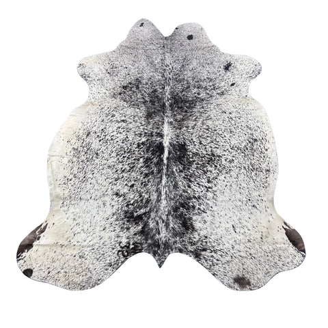 Salt & Pepper Cowhide Rug Size: 7x6 feet D-731