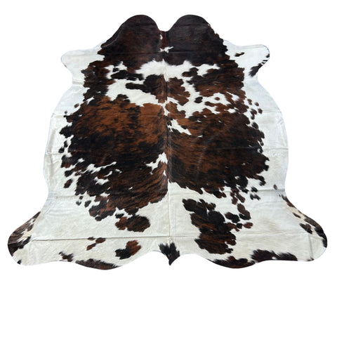 Tricolor Cowhide Rug D-859