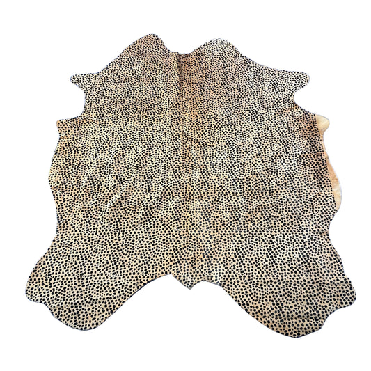 Cheetah Print Cowhide Rug Size: 7x5.2 feet D-910