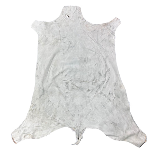 Fallow Deer Skin # D-980 (size 43X38") Real Chital Deer Skin - Leather for upholstery, Deer skin for wallets, hand bags, deer rug