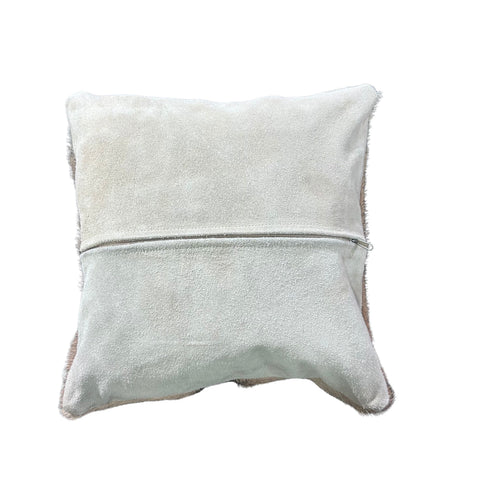 Deer Cushion Cover, Gemsbok Throw Pillow Cover, Natural Antelope Skin Pillow Cover - 16x16" Oryx Skin Pillow Cover