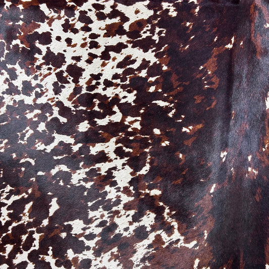 Apaloosa Tricolor Cowhide Rug Size: 6x6.2 feet D-945