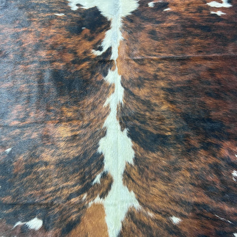 Tricolor Cowhide Rug (42.5 sq ft) Size: 8x7 feet Colombia-278