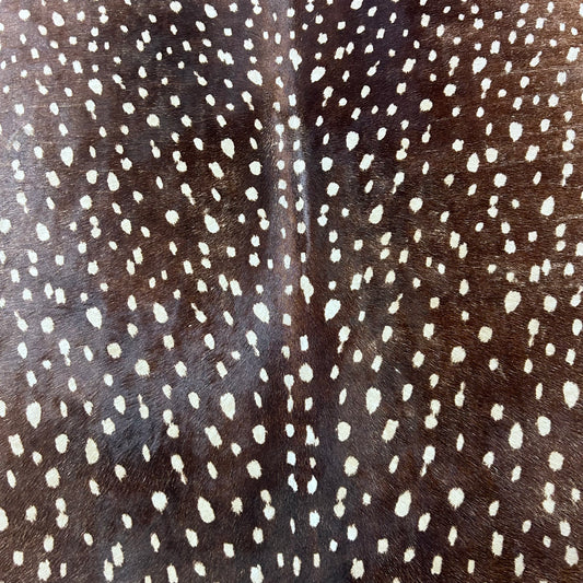 Axis Deer Print Cowhide Rug Size: 7.5x6 feet Z-333