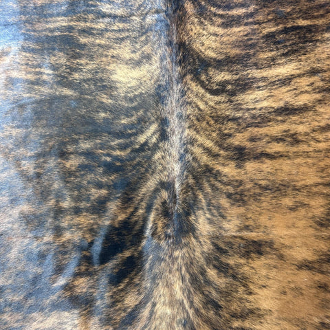 Brindle Cowhide Rug (41.35 sq ft) Size: 7.5x7 feet Colombia-33A