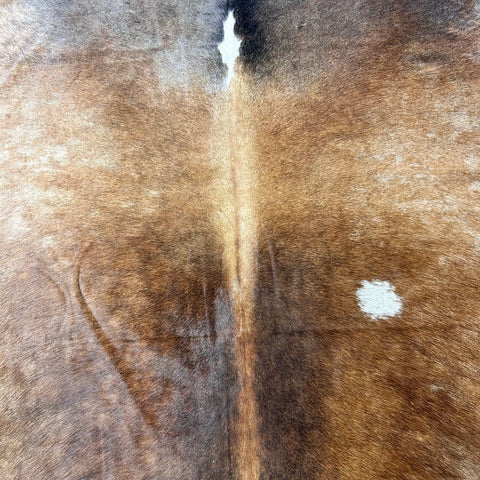 Reddish Cowhide Rug Size: 7x6 feet Z-340