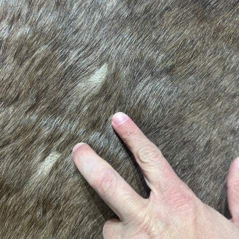Tanned Nyala Antelope Hide – African Leather Rug (45x38") F-001