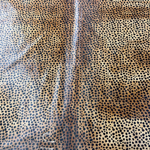 Cheetah Print Cowhide Rug Size: 7.5x6 feet Z-342
