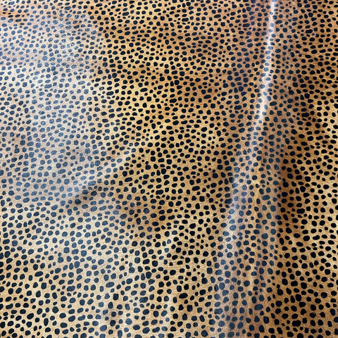 Cheetah Print Cowhide Rug Size: 7.5x6 feet Z-342