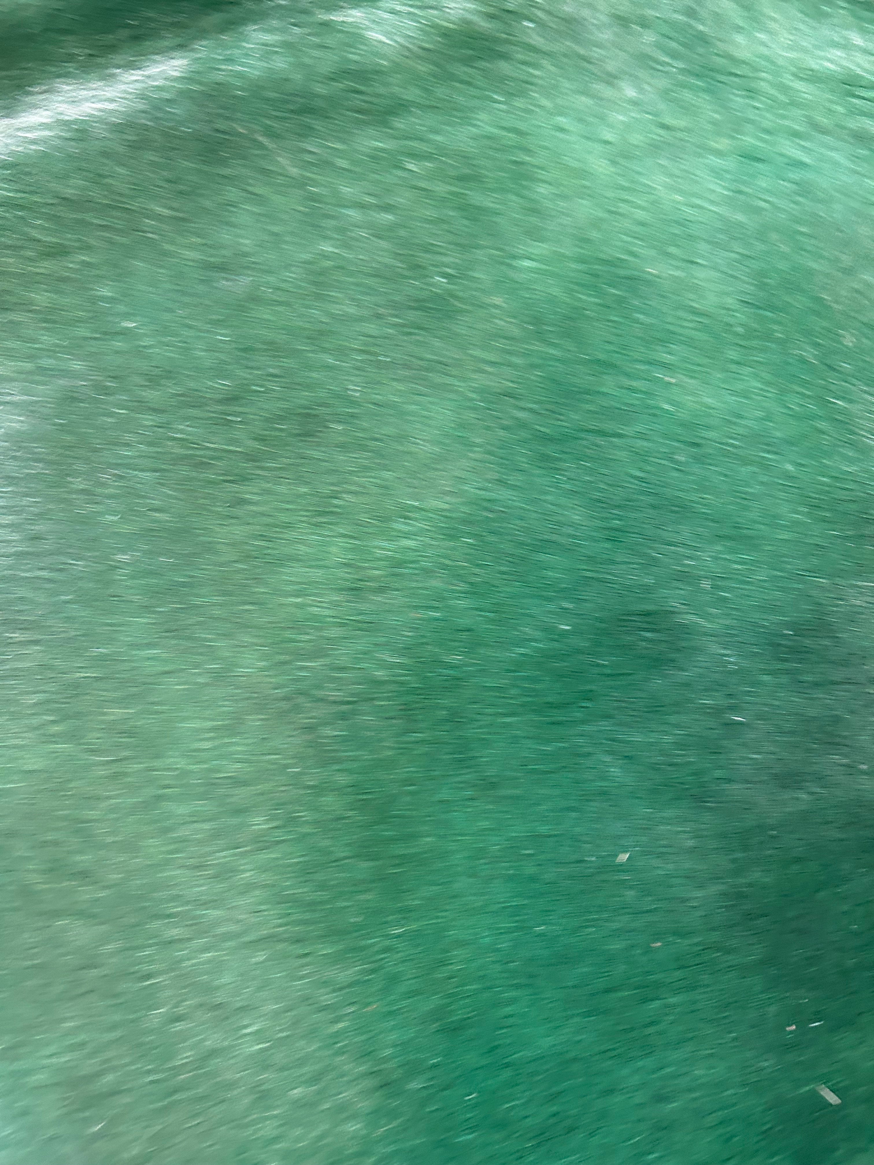 Dyed Emerald Green Cowhide Rug Size: 7x7 feet D-031