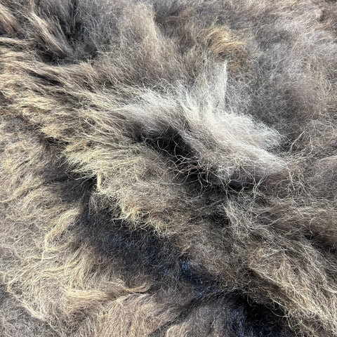 Bison Skin Rug (awesome fur!) Size: 7x7 feet #24